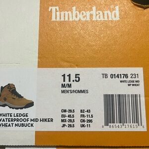 Timberland Wheat Nubuck Hiking Boots